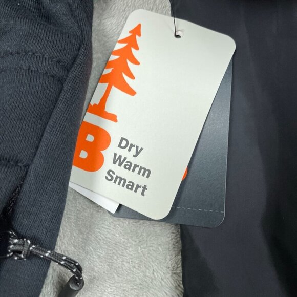 Bass Outdoor 1/4 Zip Black Pullover Fleece Jacket Men NWT 6304 - Picture 4 of 10